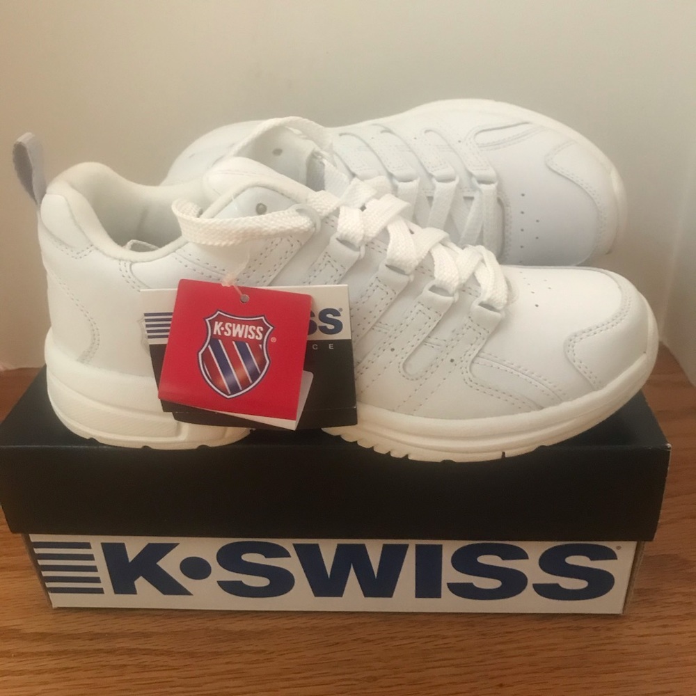 K-Swiss Reverie white walking athletic shoes NEW